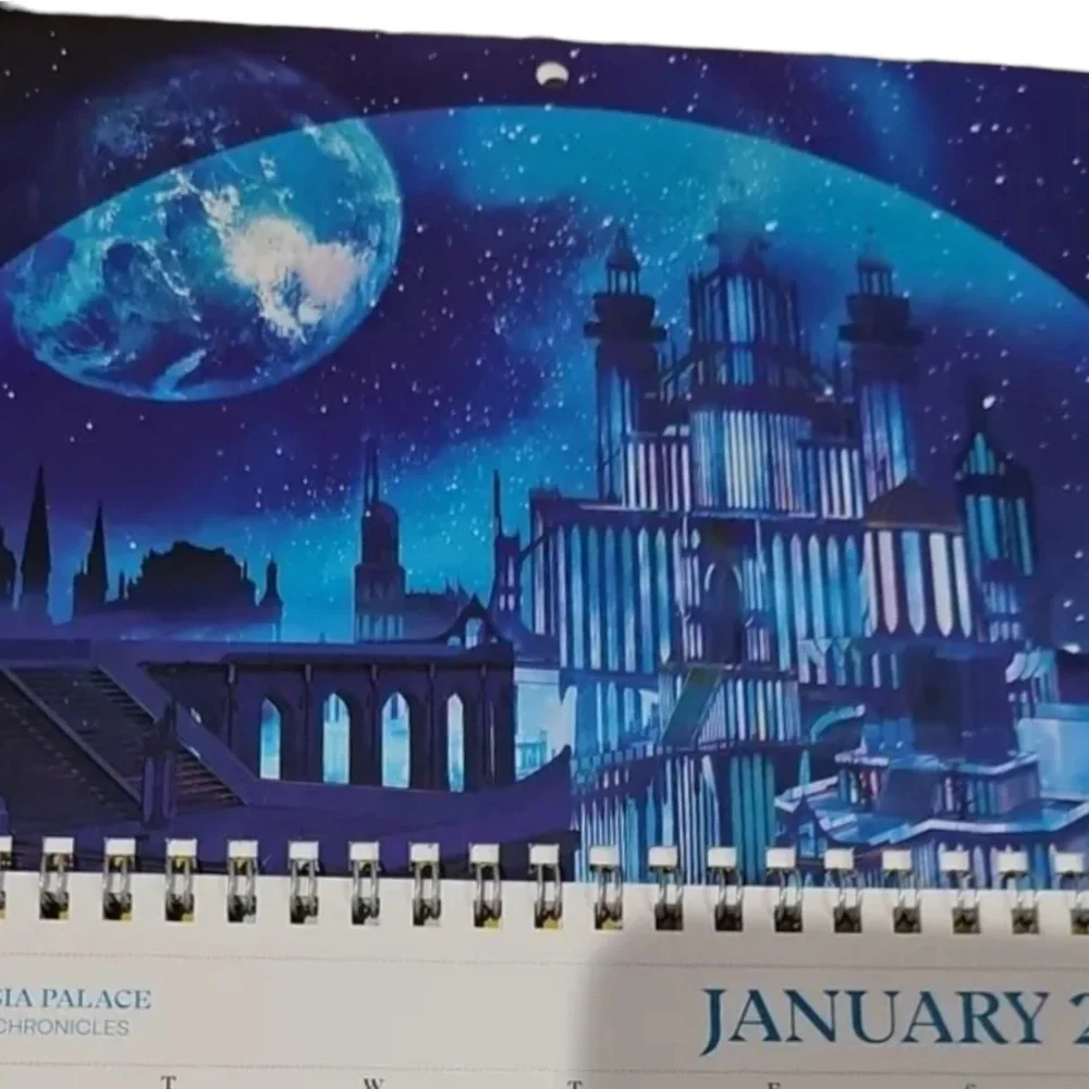 ILLUMICRATE Spiral Monthly Calendar 2024 In the Stars New Stunning Artwork